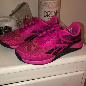 New Reebok woman’s nano X2 cross trainer size 7.5 pink and black